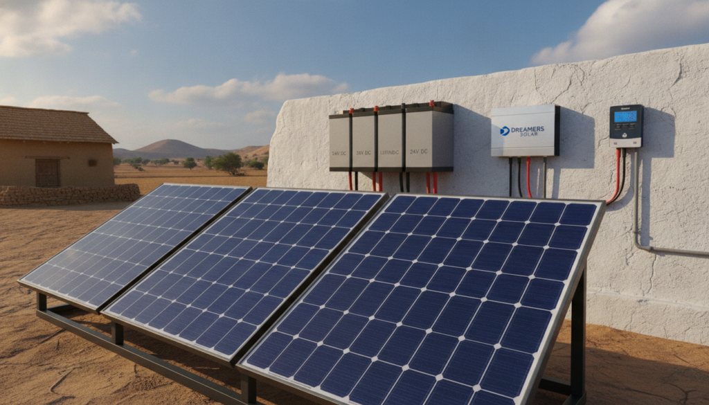 Off-Grid Solar System components